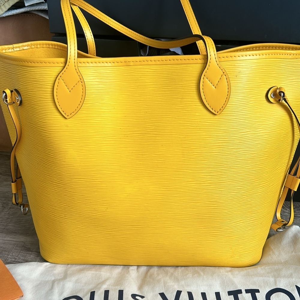 Louis Vuitton Epi Neverfull MM yellow - Picture 2 of 15